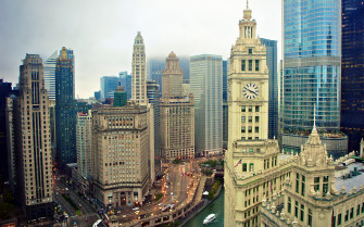 Wrigley Building Chicago Wallpaper World