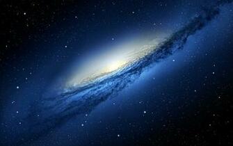 Blue Galaxy Wallpaper