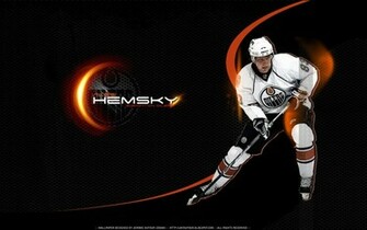 Nhl Wallpaper Ales Hemsky Edmonton Oilers Widescreen