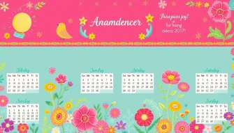 American Greetings Calendar Wallpaper