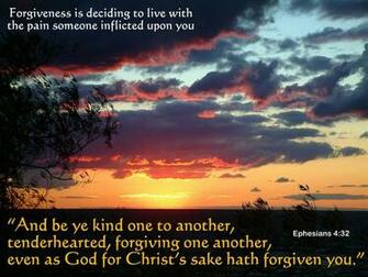 Ephesians God Has Forgiven You Wallpaper Christian