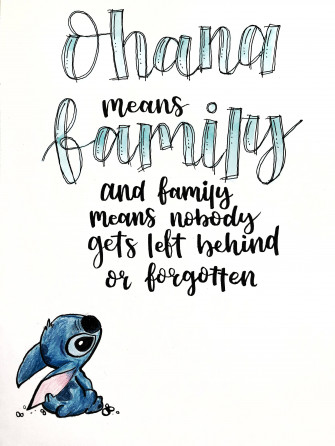 Stitch Ohana Wallpaper
