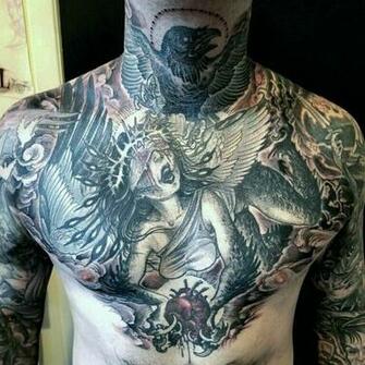 Rajout De Background Sur Le Chest A Mike Vincent Bizzaroid