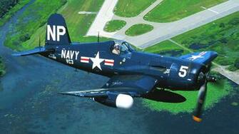 Aircraft Navy Warbird F4u Corsair Wallpaper Art HD