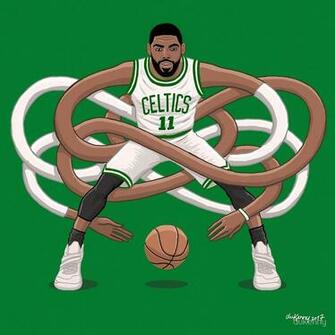 Gnarly Kyrie Celtics By Dukenny