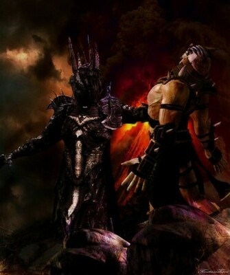 Sauron Vs Shao Kahn By Kostasishere