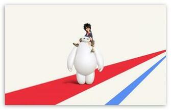 Big Hero Disney Hiro And Baymax HD Wallpaper For Standard