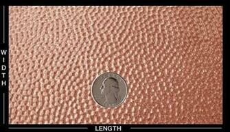 Beaten Copper Sheet