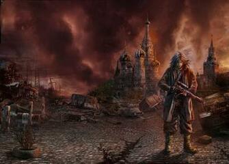 Apocalyptic Moscow Man Warriors Fantasy Prince Persia Sci Fi