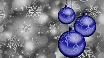Christmas Ornaments Wallpaper