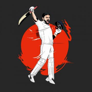 Virat Kohli Art Wallpaper Cricket In