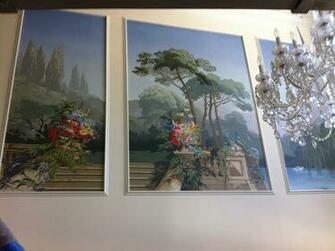 Murals Ct Zuber Wallpaper Reproduction Part By Marc Potocsky