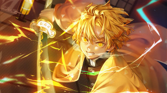 Zenitsu Agatsuma Wallpaper iPhone Phone 4k 9081e