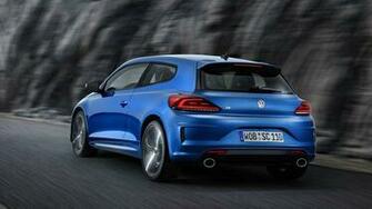 Volkswagen Scirocco R Rear Car Wallpaper HD