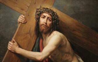 Jesus Carrying The Cross Wallpaper