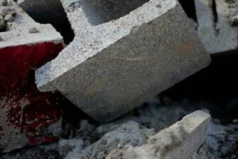 Red Cinder Block By Yamz66