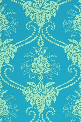 Walldecorsource Comblue Damask