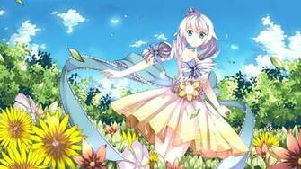 Anime Guns Girlz Kiana Kaslana Dress Flowers Girls