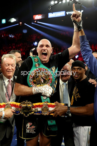 Tyson Fury Wbc Heavyweight Title Winner V Deontay Wilder Las Vegas