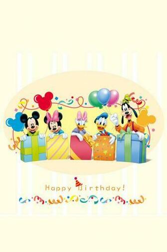 Cute Disney Mickey Mouse iPhone Wallpaper