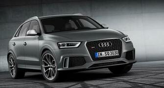 Audi Q3 HD Smoke Grey Wallpaper Rs