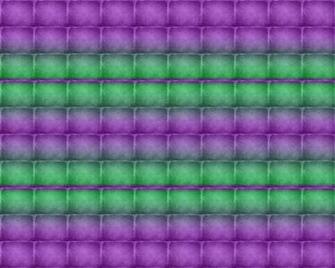 Fluoro Pink And Green Painted On Brick Pattern Wallpaper
