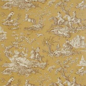 Home Wallpaper Sanderson Toile Stag Hunting