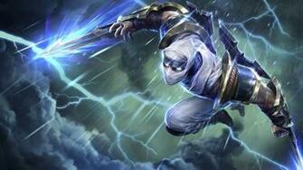 Zed League Of Legends Lol Shockblade Skin Splash HD Wallpaper