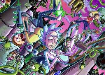 HD Wallpaper For Theme Rick And Morty Background