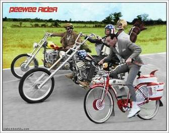 Pee Wee Rider Herman Easy By Rabittooth