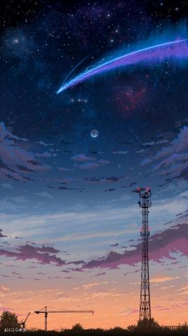 HD Wallpaper Anime Scenery
