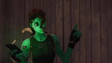 Cool Fortnite Ghoul Trooper Wallpaper On