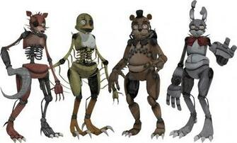 Mmd Fnaf Nightmare Version By Mmdlovemiku