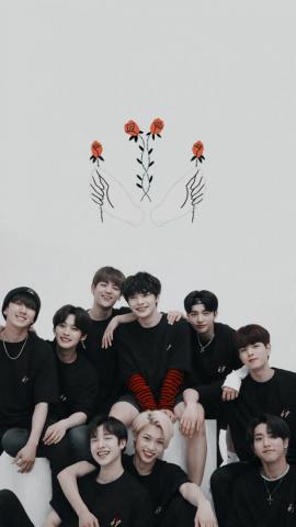 Mine Felix Stray Kids Gambar Latar Belakang