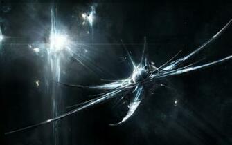 Space Station Black Fantasy
