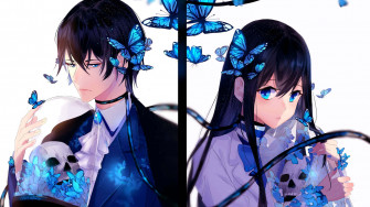 Aesthetic Couple Anime Wallpaper