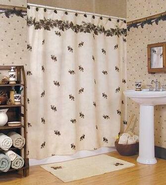 And Cabin Home Pine Lodges Decor Bathroom Accessories Gallery