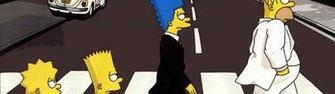 Abbey Road The Simpsons Beatles 9smk