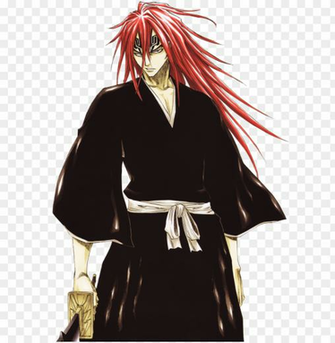 Renji Abarai Tite Kubo Png Image With Transparent