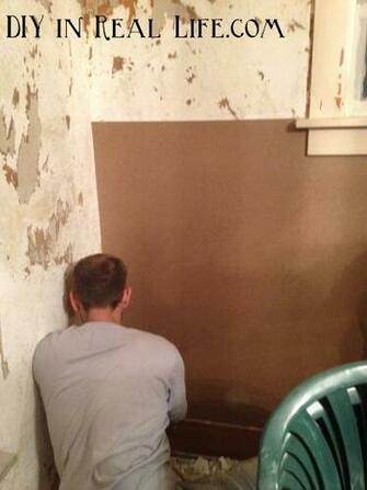 Diy In Real Life Install Batten Walls Over Less Than Ideal