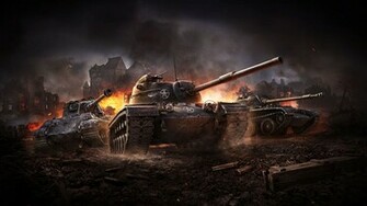 World Of Tanks Blitz Game Wallpaper For Pc