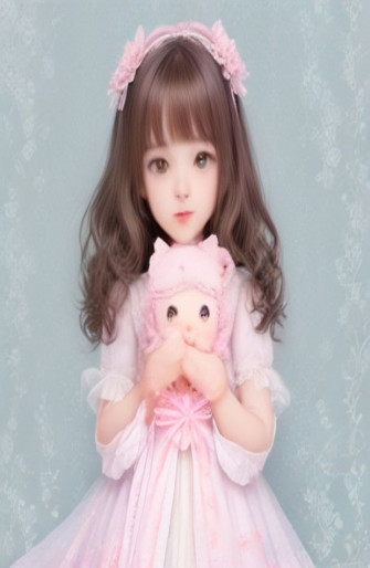 Cute Doll Wallpaper