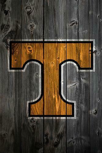 Tennessee Volunteers Wood iPhone Background Photo Sharing