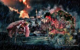 Luffy Vs Doflamingo Gear 4th By Yusuf911