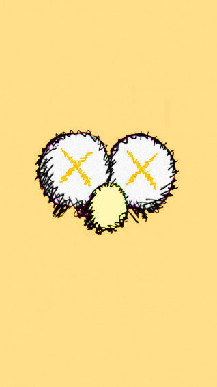 Kaws iPhone Wallpaper