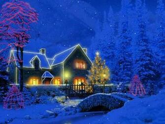Scene Wallpaper Enjoy Christmas For Your Computer
