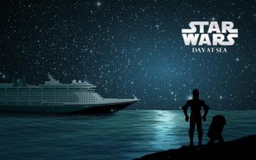 Star Wars Day At Sea Digital Wallpaper The Disney Cruise