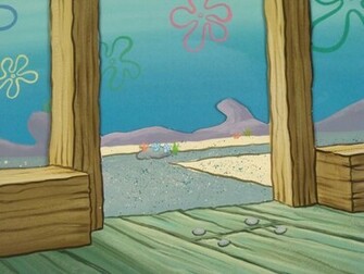 Spongebob Flowers Background