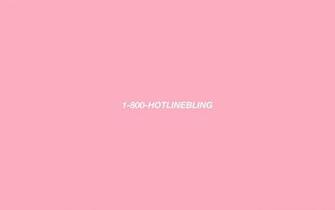 Hotline Bling Wallpaper