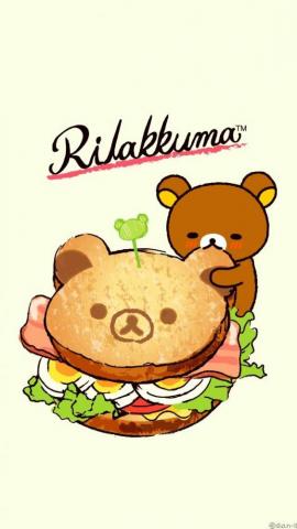 Yuki On Rilakkuma Wallpaper Cute